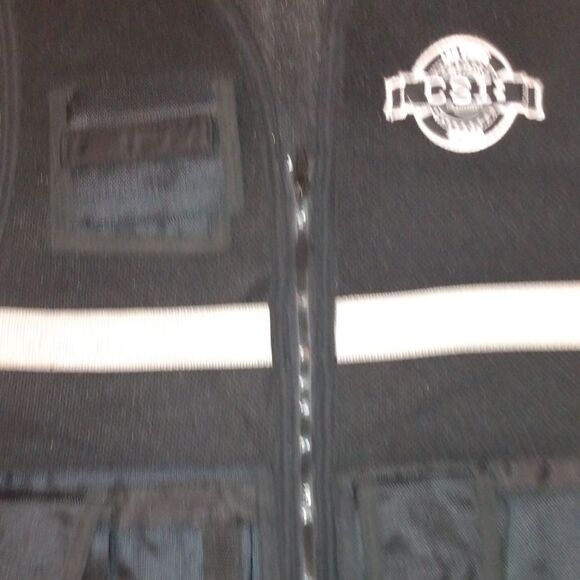 Authentic CSI Vest black tactical gear (XXL - Picture 6 of 10